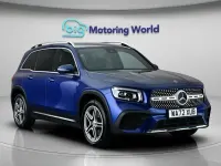 Used Mercedes GLB200 AMG line 163 HP (119 kW) 2022 Blue SUV