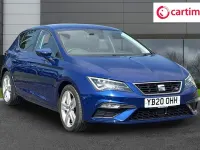 Used Seat Leon FR 150 HP (110 kW) 2020 Blue Hatchback
