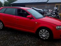 Used Audi A3 105 HP (77 kW) 2007 Red Hatchback