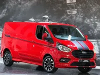 Used Ford Transit Custom Sport 170 HP (125 kW) 2022 Red Van