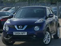 Used Nissan Juke Acenta 110 HP (80 kW) 2014 Blue SUV