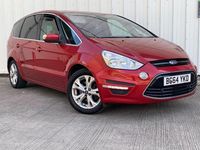 Used Ford S-MAX Titanium 115 HP (84 kW) 2014 Red MPV