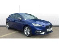 Used Seat Leon FR 200 HP (147 kW) 2021 Blue Hatchback