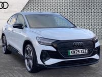 Used Audi Q4 e-tron Black Edition 210 kW (286 HP) 2025 White SUV