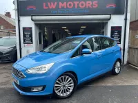 Used Ford C-MAX Titanium 123 HP (90 kW) 2017 Blue MPV