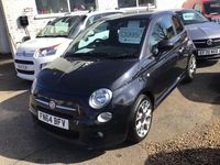 Used Fiat 500 S 69 HP (50 kW) 2014 Black Hatchback