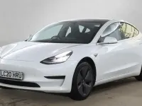 Usado Tesla Model 3 Standard Range Plus 177 kW (241 HP) 2020 Branco Sedan
