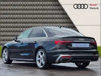 Used Audi A4 S-Line 200 HP (147 kW) 2024 Black Sedan