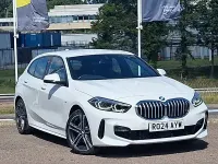 Used BMW 118 M Sport 136 HP (100 kW) 2024 White Hatchback