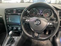 Used VW Golf VII GT 150 HP (110 kW) 2018 Blue Hatchback