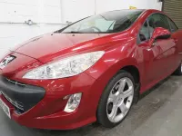 Used Peugeot 308 CC GTi 2009 Red Cabriolet