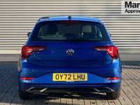 Used VW Polo Life 95 HP (69 kW) 2022 Reef blue metallic Hatchback