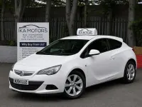 Used Vauxhall Astra GTC Sport 165 HP (121 kW) 2014 White Hatchback
