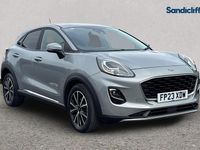 Used Ford Puma Titanium 125 HP (91 kW) 2023 Solar silver (premium paint) SUV