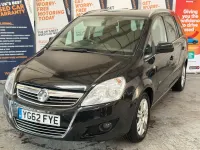 Used Vauxhall Zafira Design Edition 110 HP (80 kW) 2012 Black MPV