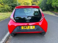 Used Toyota Aygo X-play 69 HP (50 kW) 2017 Red Hatchback