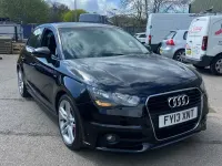 Used Audi A1 S-Line 2013 Black Hatchback