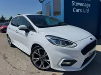 Used Ford Fiesta ST-Line X 123 HP (90 kW) 2021 White Hatchback
