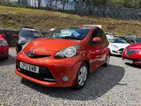 Used Toyota Aygo 68 HP (50 kW) 2012 Red Hatchback
