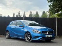 Used Mercedes A180 2015 Blue Hatchback