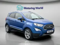 Used Ford Ecosport Titanium 125 HP (91 kW) 2020 Blue SUV
