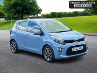 Used Kia Picanto 2022 Blue Hatchback