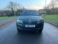 Used Skoda Karoq SE L 115 HP (84 kW) 2018 Green SUV