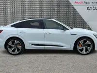 Used Audi e-tron Sportback Advanced 300 kW (408 HP) 2022 White SUV