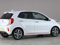 Used Kia Picanto GT-Line S 101 HP (74 kW) 2019 White Hatchback