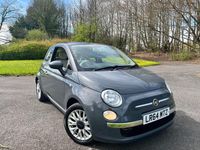 Used Fiat 500 Lounge 69 HP (50 kW) 2014 Grey Hatchback