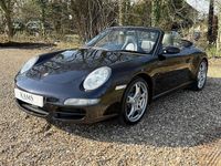 Used Porsche 911 350 HP (257 kW) 2008 Black Cabriolet