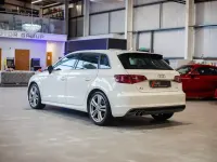 Begagnad Audi A3 Sportback S-Line 184 HK (135 kW) 2015 Vit Halvkombi