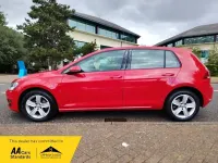 Used VW Golf VII Match 2015 Red Hatchback