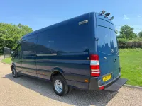 Used Mercedes Sprinter 163 HP (119 kW) 2017 Blue Van