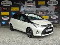 Used Toyota Yaris Design 99 HP (72 kW) 2016 White Hatchback