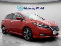 Used Nissan Leaf Tekna 160 kW (218 HP) 2021 Red Hatchback
