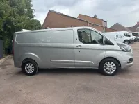 Used Ford Transit Custom Limited 185 HP (136 kW) 2021 Silver Van