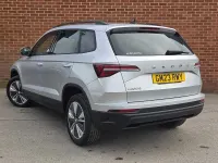 Gebraucht Skoda Karoq SE Drive 110 PS (80 kW) 2023 Silber SUV