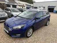 Used Ford Focus Zetec 2018 Blue Estate
