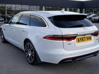 Used Jaguar XF Portfolio 2017 White Estate