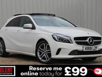 Used Mercedes A200 Sport Edition 134 HP (98 kW) 2018 White Hatchback