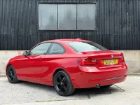 Used BMW 218 Sport Line 2014 Red Coupe