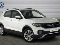 Used VW T-Cross SE 95 HP (69 kW) 2019 White SUV