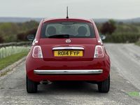 Used Fiat 500 Lounge 2014 Red Hatchback