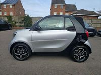 Used Smart ForTwo Cabrio Premium 71 HP (52 kW) 2016 Silver Cabriolet