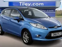 Used Ford Fiesta Zetec 96 HP (70 kW) 2012 Blue Hatchback