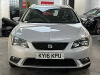 Used Seat Leon SE 110 HP (80 kW) 2016 Silver Estate