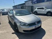 Used VW Golf Cabriolet S 122 HP (89 kW) 2012 Silver Cabriolet