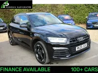 Used Audi Q5 Black Edition 190 HP (139 kW) 2020 Mythos black metallic SUV