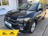 Used VW T-Cross SE 115 HP (84 kW) 2020 Black SUV
